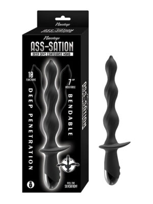 Ass-Station Deep Dive Contoured Wand - Black