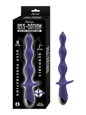 Ass-Station Deep Dive Contoured Wand - Purple