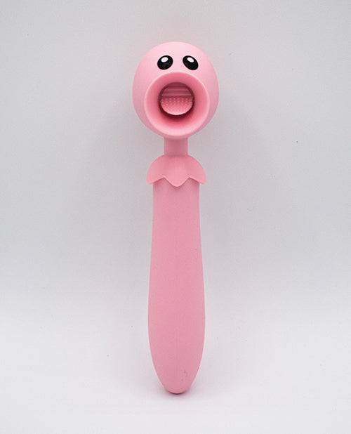 Natalie's Toy Box Lick n' Stick Clit Flicker & G-Spot Vibe - Pink - Image 10