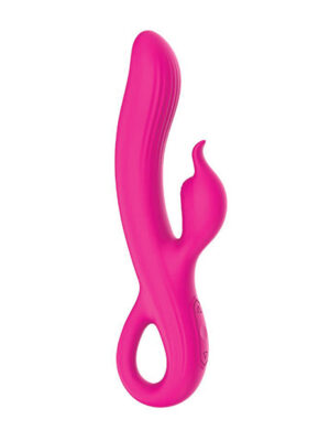 Wild Pop Vibe Lola Rabbit Dual Vibrator - Pink