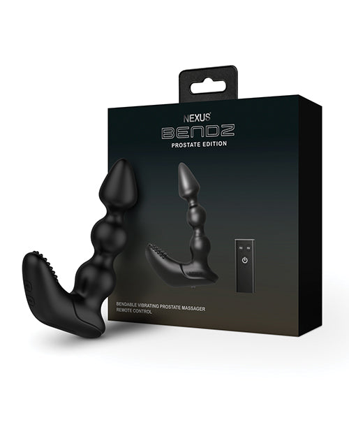 Nexus Bendz Bendable Prostate & Perineum Massager – Black