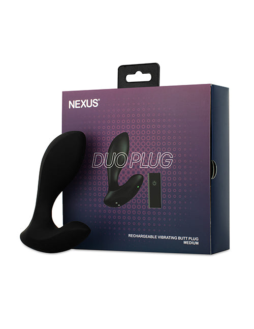 Nexus DUO Plug Medium – Vibrating Butt Plug w/Remote Control
