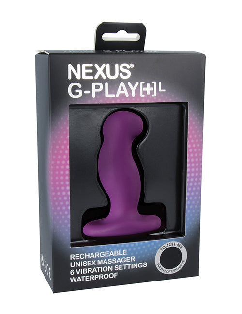 Nexus GPLAYLRG Unisex Rechargeable Vibrator – Purple