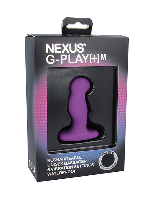 Nexus GPLAYMED Unisex Rechargeable Vibrator – Purple