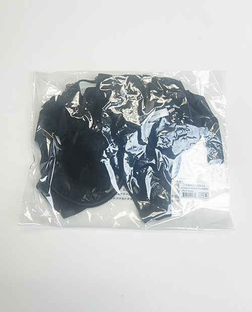 Thalia Mesh & Lace Underwire 3 pc Set - Black SM - Image 7