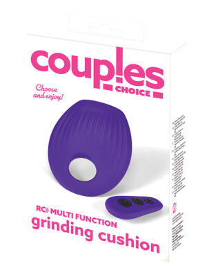 Couples Choice Grinding Cushion w/Cock Ring - Purple