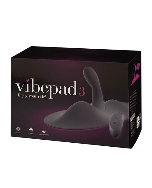 Vibepad 3 G-Spot Vibrator Grinding Pad – Black