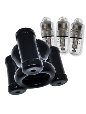 Oxballs Buzz Squeeze Ballstretcher Vibe - Black