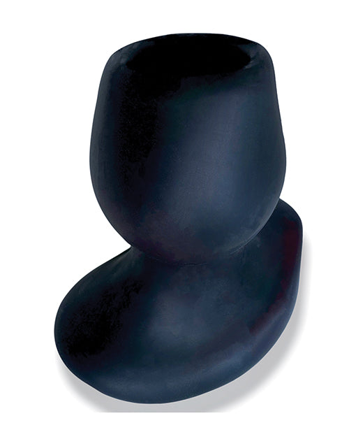 Oxballs Morphhole 2 Gaper Plug Large – Black Ice