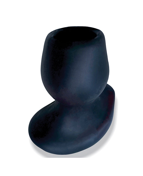 Oxballs Morphhole 1 Gaper Plug Small – Black Ice
