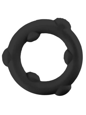 Oxballs Spinner Single Silicone Ring - Black