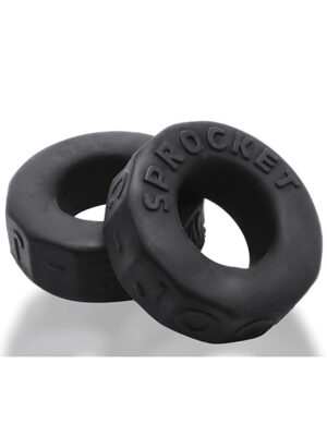 Oxballs Sprocket Comfort No-Roll Cock Ring - Special Edition Night