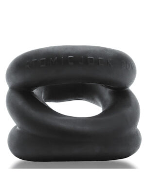 Oxballs Z-Balls Zig Zag Cock Ring & Ball Stretcher - Special Edition Night