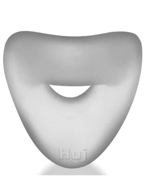 Hunky Junk Form Cock Ring - Clear Ice