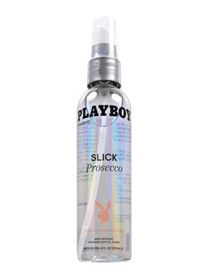 Playboy Pleasure Slick Lubricant - 4 oz Prosecco