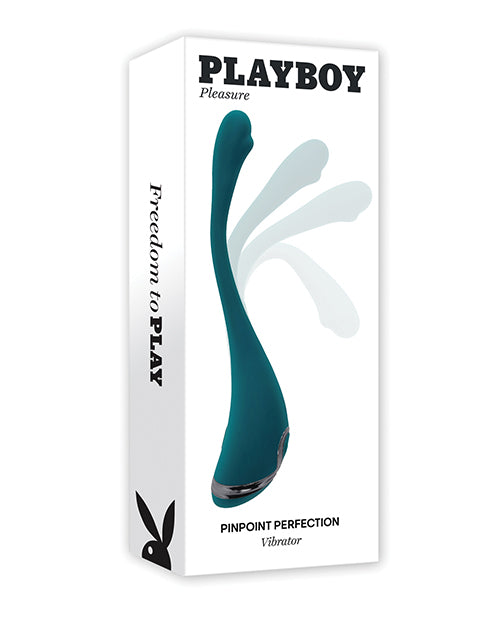 Playboy Pleasure Pinpoint Perfection Clit Stimulator – Teal