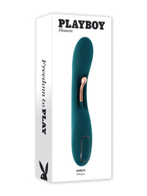 Playboy Pleasure Aurelie G-Spot Vibrator - Teal