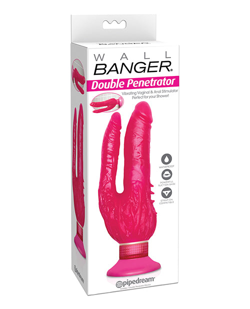 Wall Bangers Double Penetrator Waterproof – Pink