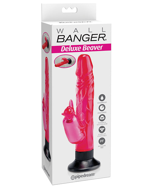 Wall Bangers Deluxe Beaver Vibe Waterproof – Pink