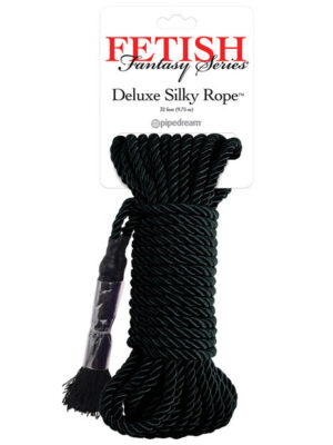 Fetish Fantasy Series Deluxe Silk Rope - Black