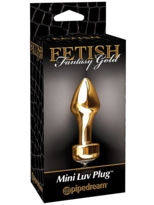 Fetish Fantasy Gold Mini Luv Plug - Gold