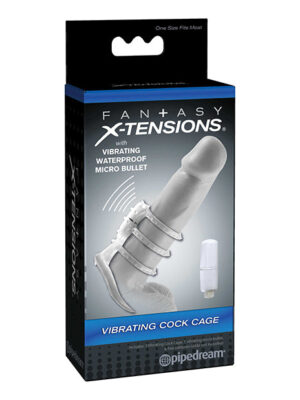 Fantasy X-tensions Vibrating Cock Cage
