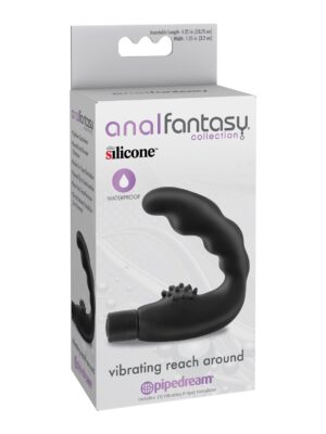 Anal Fantasy Collection Vibrating Reach Around - Black