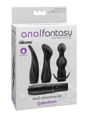 Anal Fantasy Collection Anal Adventure Kit - Black