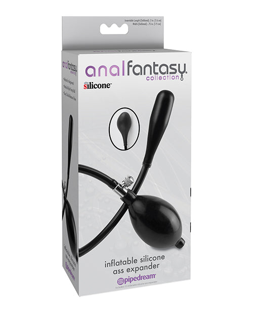 Anal Fantasy Collection Inflatable Silicone Ass Expander – Black