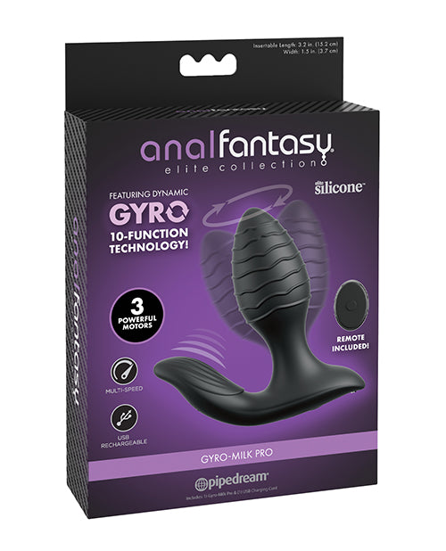 Anal Fantasy Elite Gyro-Milk Pro – Black
