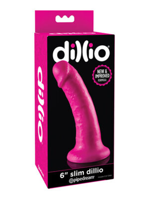 Dillio 6" Slim Dillio - Pink
