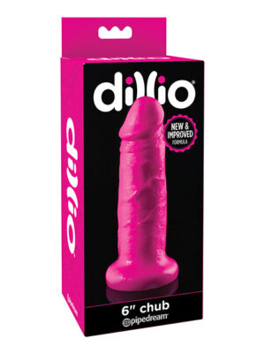 Dillio 6" Chub - Pink