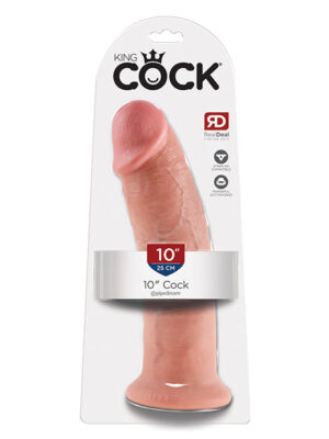 King Cock 10" Cock - Flesh