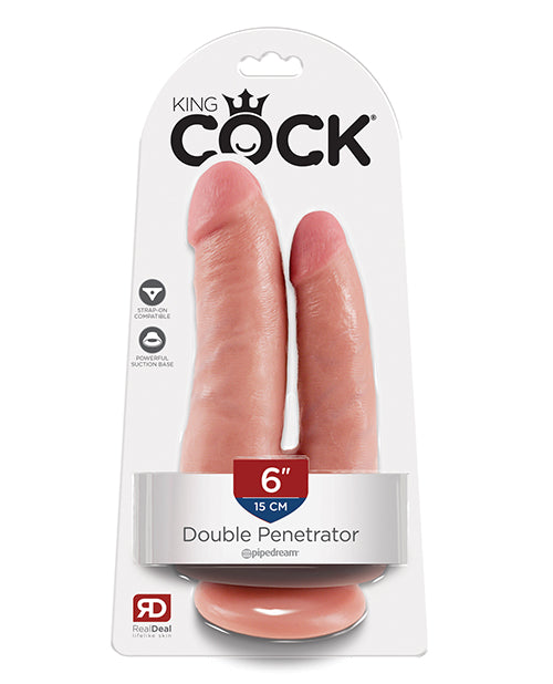 King Cock Double Penetrator – Flesh