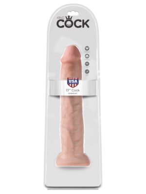 King Cock 13" Cock - Flesh