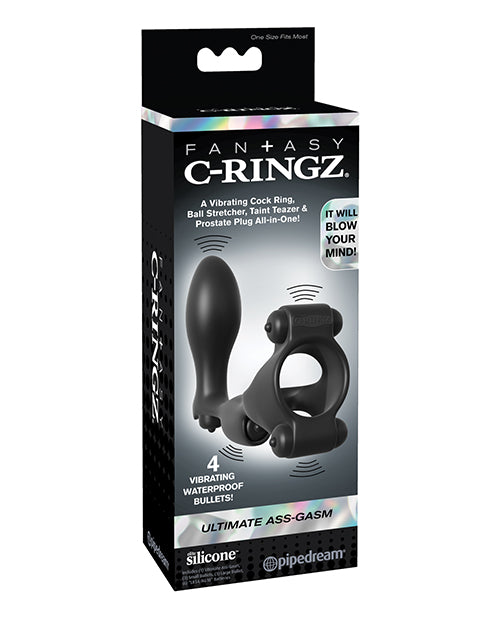Fantasy C-Ringz Ultimate Ass-Gasm – Black