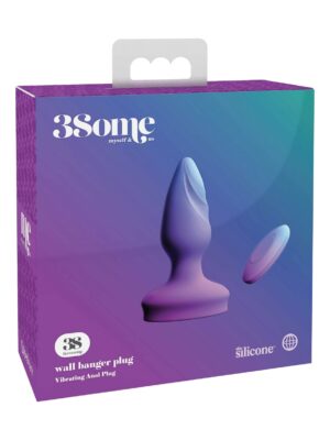 Threesome Wall Banger Plug - Purple