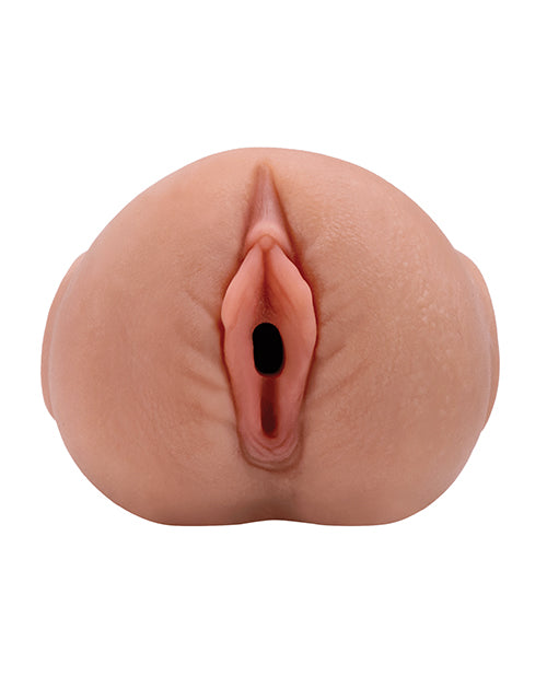 PDX Plus Pussy Pounder Squeeze Stroker - Brown - Image 3