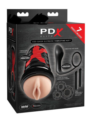 Pipedream Extreme Elite Ass Gasm Vibrating Kit