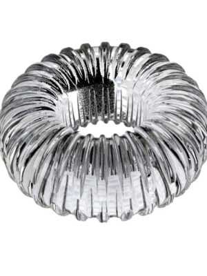 Perfect Fit Ribbed Ring - Clear