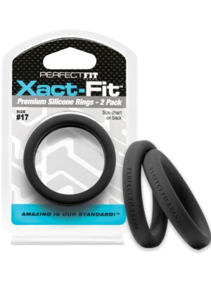 Perfect Fit Xact Fit #17 - Black Pack of 2