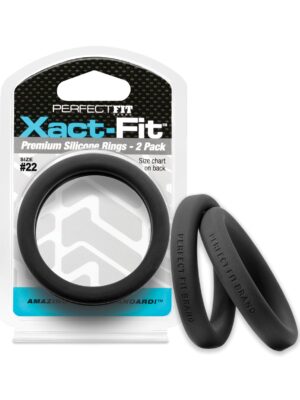 Perfect Fit Xact Fit #22 - Black Pack of 2