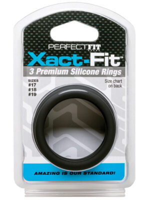 Perfect Fit Xact Fit 3 Ring Kit M/L - Black
