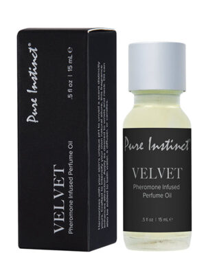 Pure Instinct Pheromone Perfume Oil Velvet - 15 ml Dropper Glass