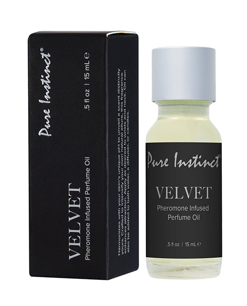 Pure Instinct Pheromone Perfume Oil Velvet – 15 ml Dropper Glass