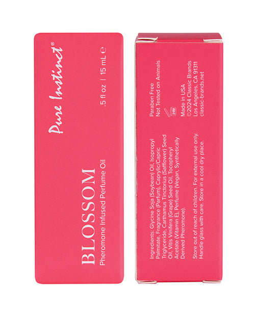 Pure Instinct Pheromone Perfume Oil Blossom - 15 ml Dropper Glass - Image 4