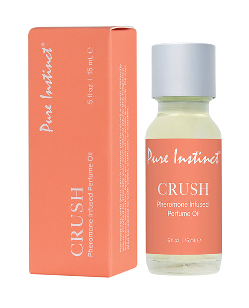 Pure Instinct Pheromone Perfume Oil Crush – 15 ml Dropper Glass