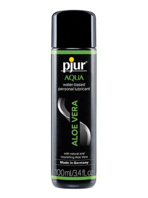 Pjur Aqua Aloe Vera Water Based Personal Lubricant - 100 ml Bottle
