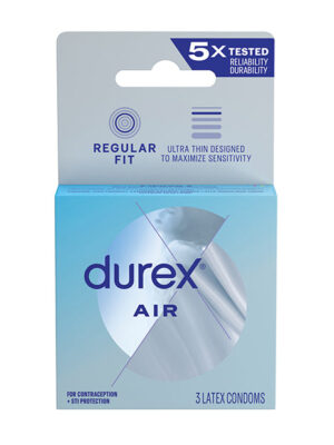 NO ETA Durex Air Condoms - Pack of 3