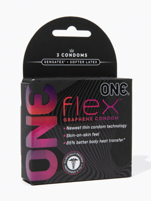 One Flex Ultra-Thin Condoms - Pack of 3